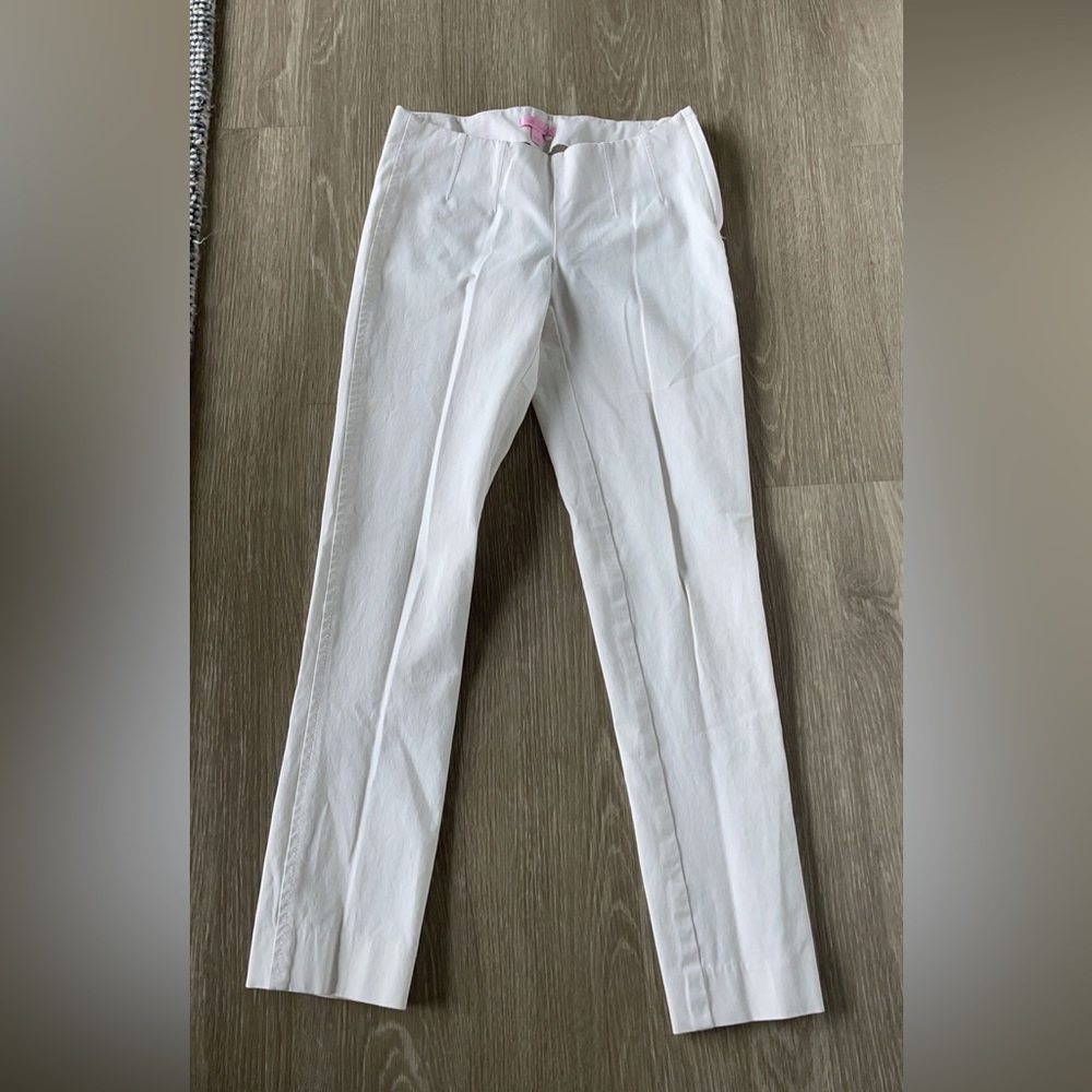Likely Pulitzer white stretchy dress pants